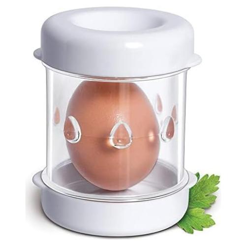Pelador de Huevos Cocidos NEGG Blanco - Compacto y Automático