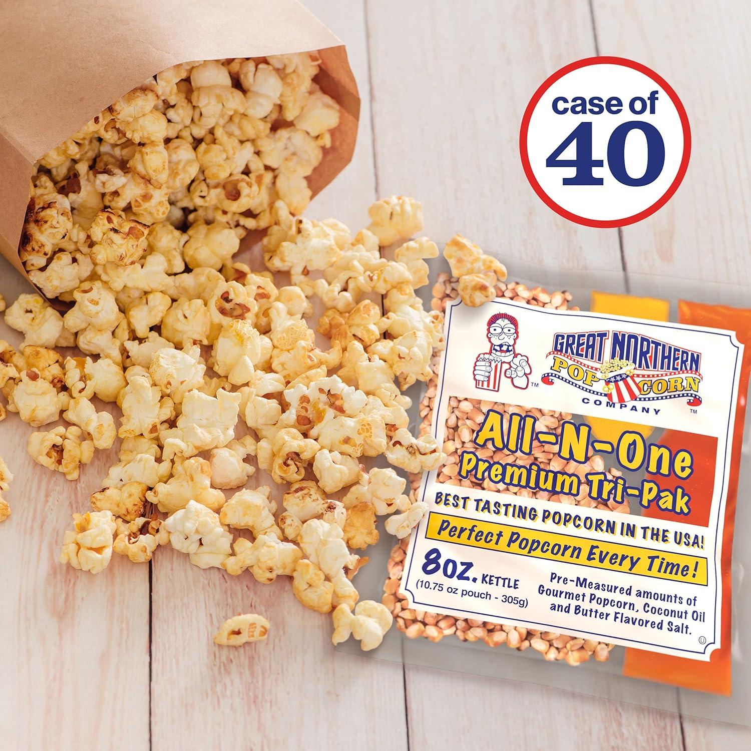 Paquetes de Palomitas Estilo Cine Great Northern 40 Unidades