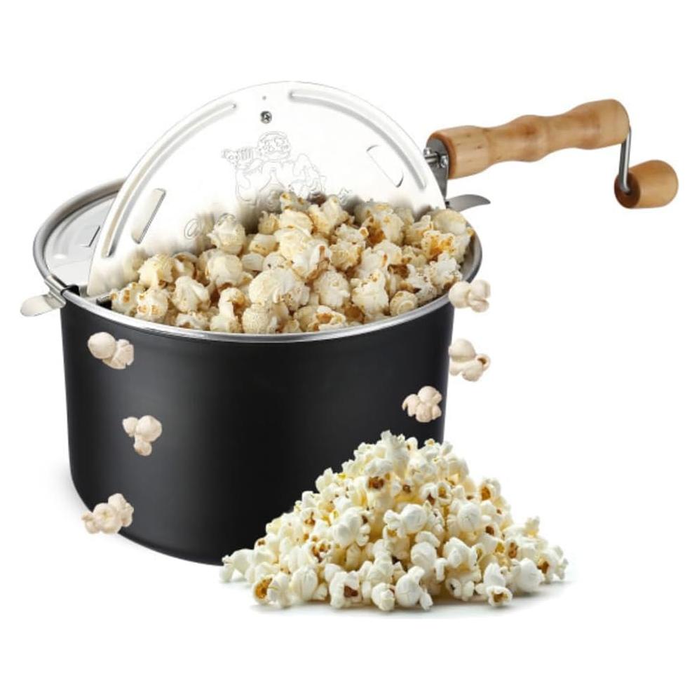 Fabricante de Palomitas de Maíz Great Northern 6.5L con Mango de Madera