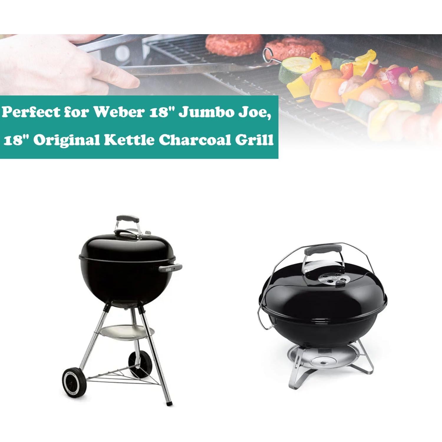 Plancha de Acero al Carbono EasiBBQ 44.45 cm para Parrillas Weber