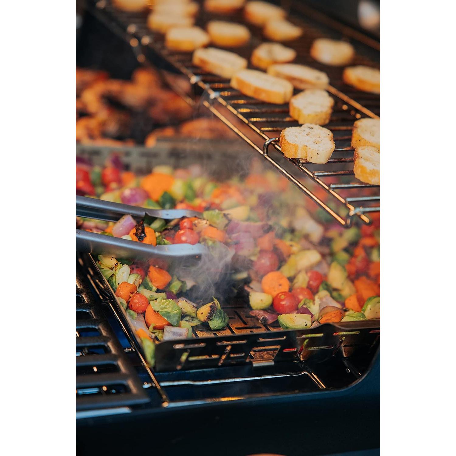 Cesta de Asado Weber Crafted 44.1x41.6 cm - Acero Inoxidable