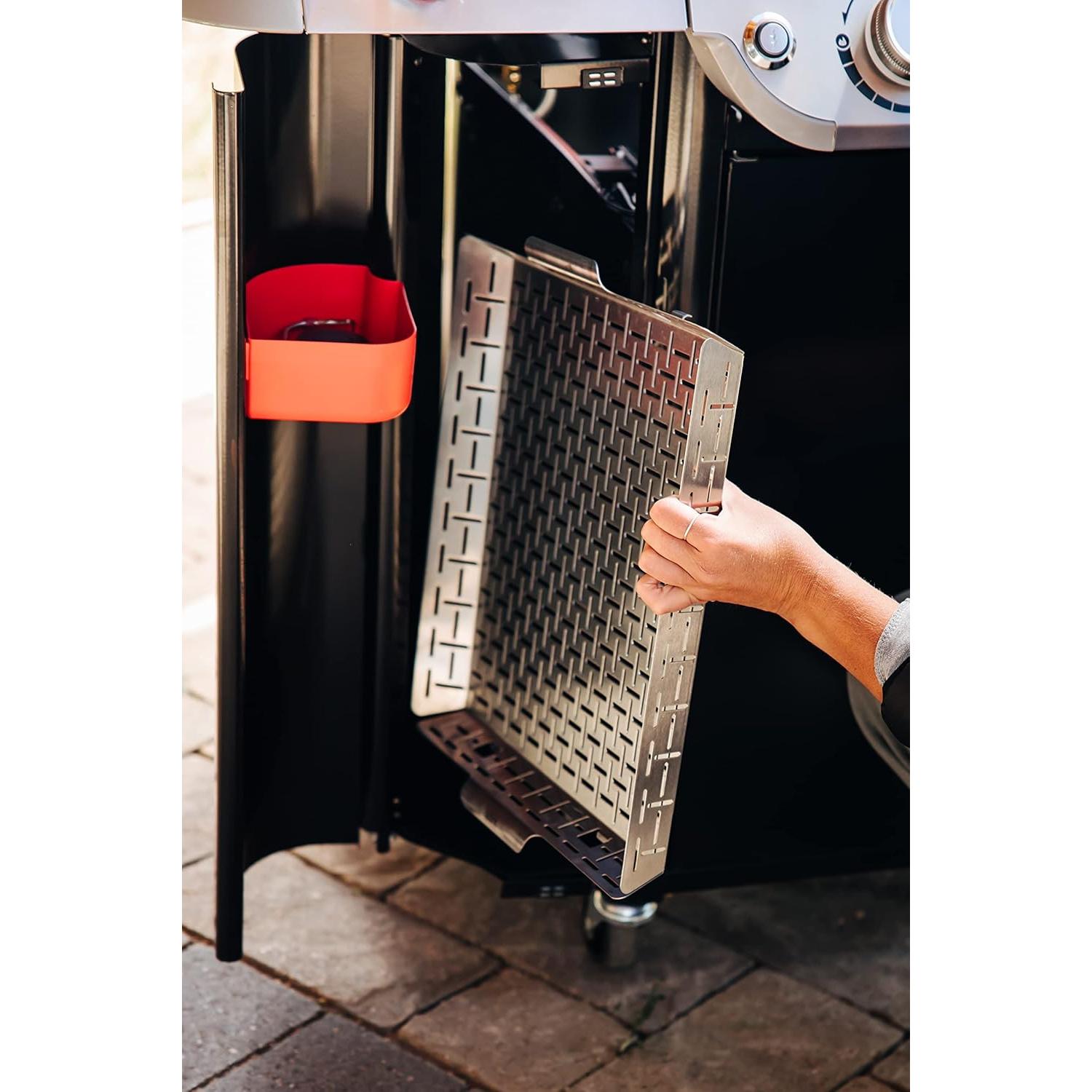 Cesta de Asado Weber Crafted 44.1x41.6 cm - Acero Inoxidable