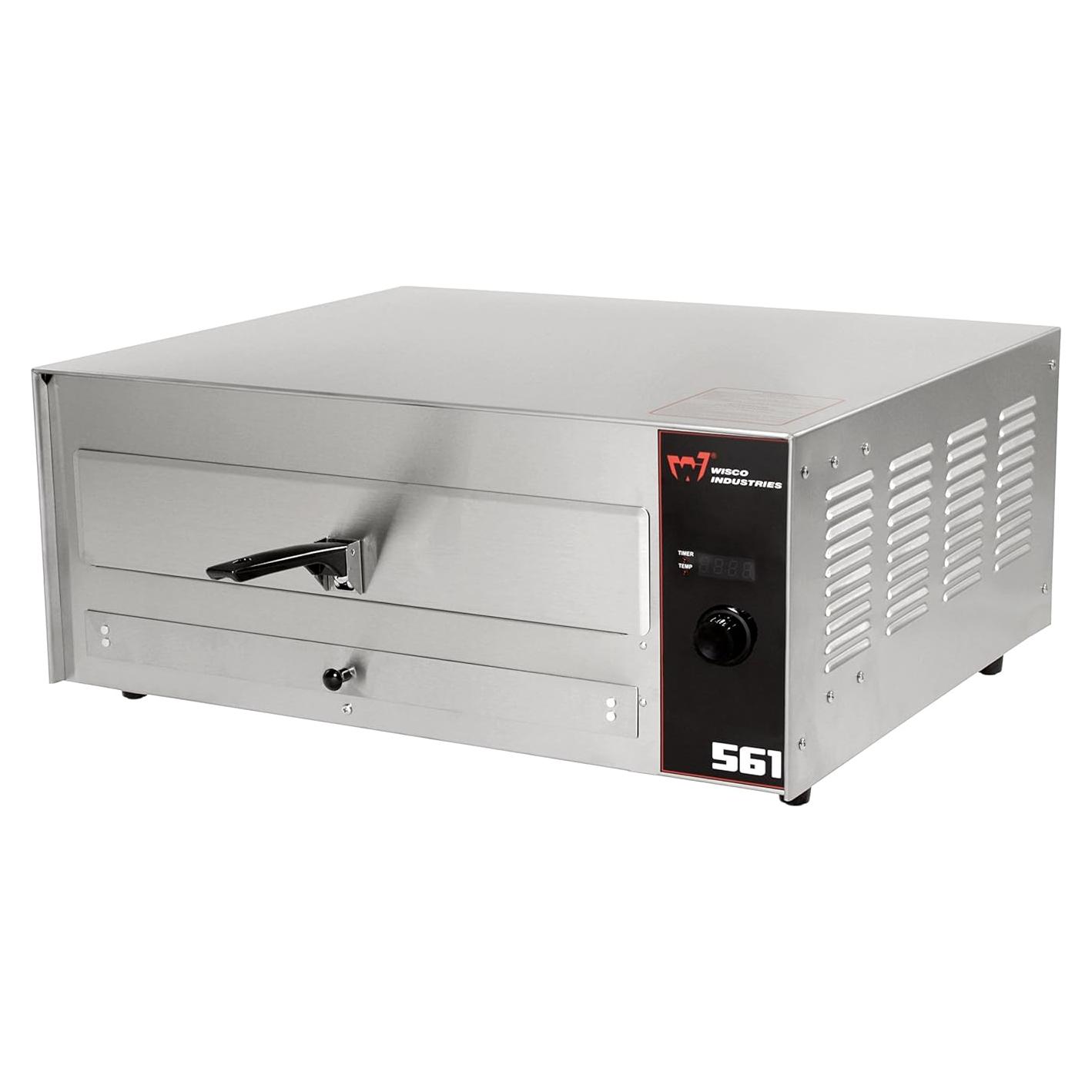 Horno de Pizza Deluxe Wisco 561, 59.85 cm, Acero Inoxidable