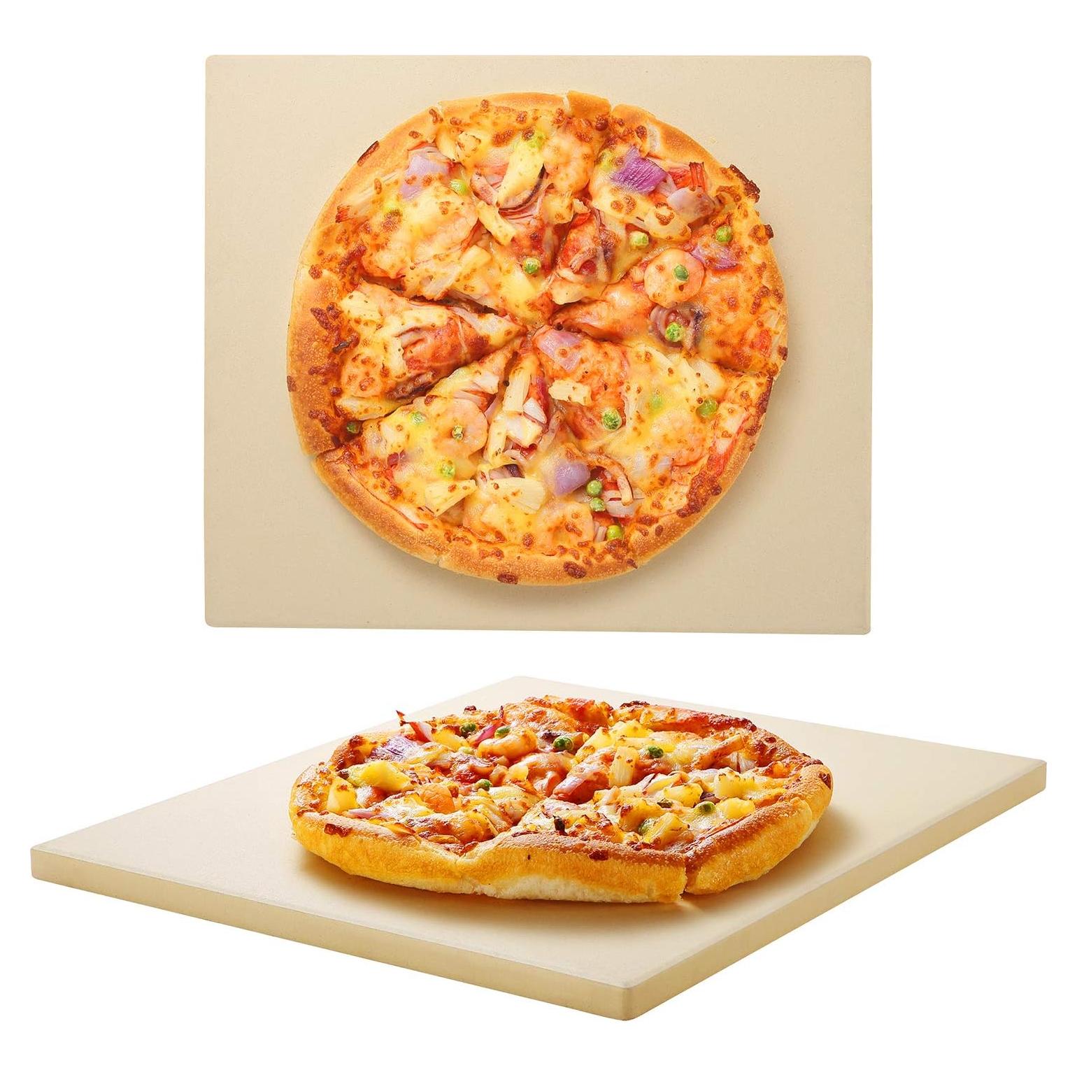 Piedra para Pizza Unicook 33 cm Cuadrada para Horno y Parrilla