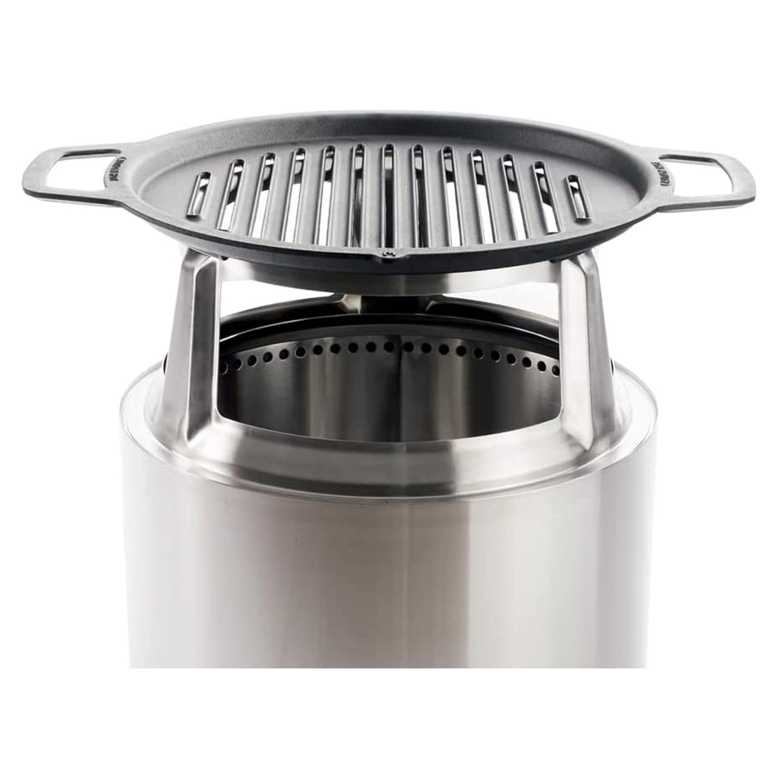 Parrilla de Hierro Fundido Solo Stove Bonfire con Hub 52 cm