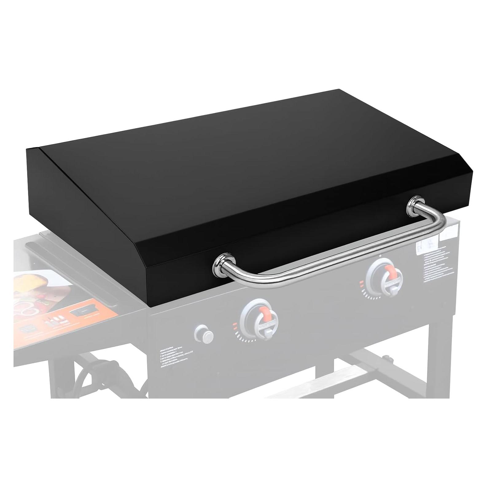 Tapa con bisagra QuliMetal para plancha Blackstone 28"