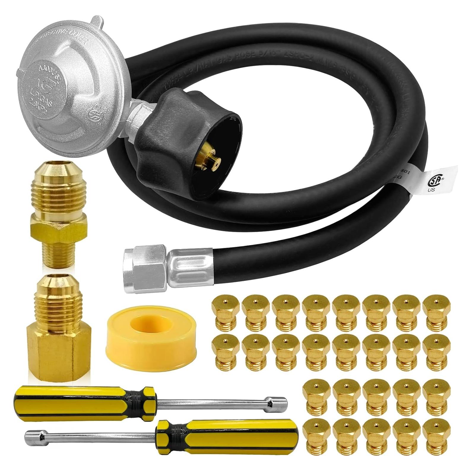 Kit de Conversión Gas Natural a Propano FJXBYWM para Parrillas Weber