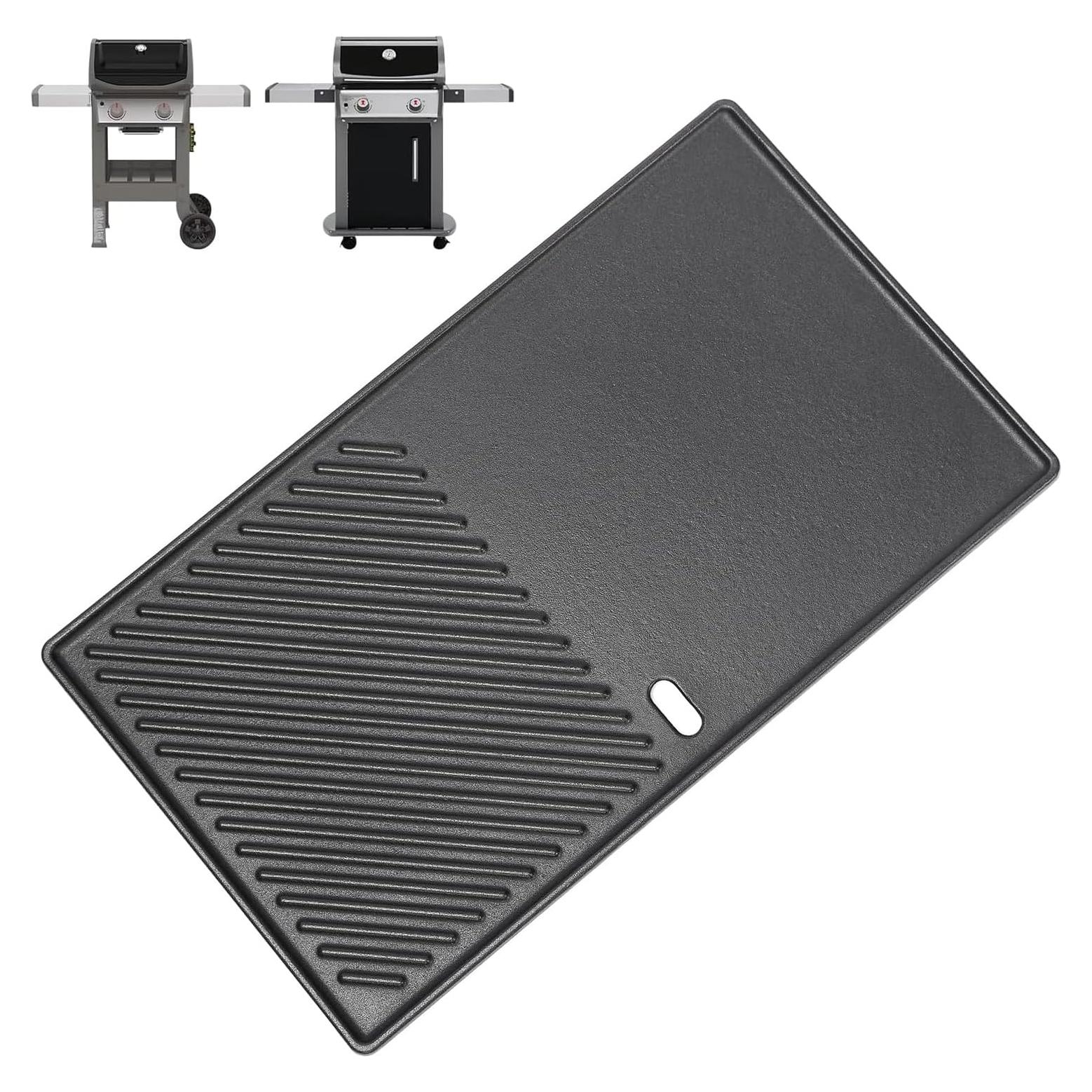 Parrilla de Hierro Fundido QuliMetal 7637 para Weber Spirit 200