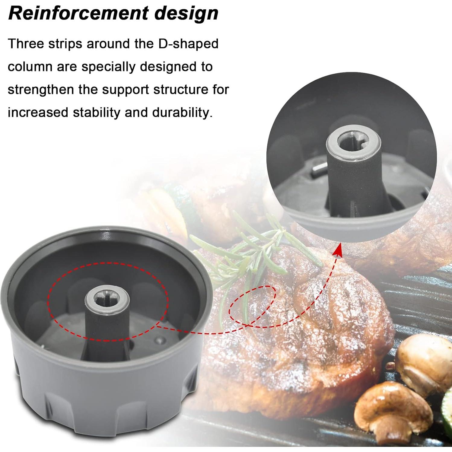 Perillas de Control de Parrilla DEEKOOL 69892 para Weber E-Spirit