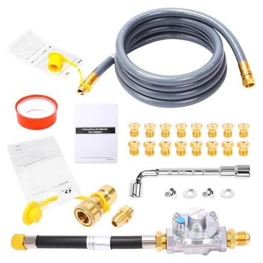 Kit de Conversión Propano a Gas Natural QuliMetal para Parrillas Weber