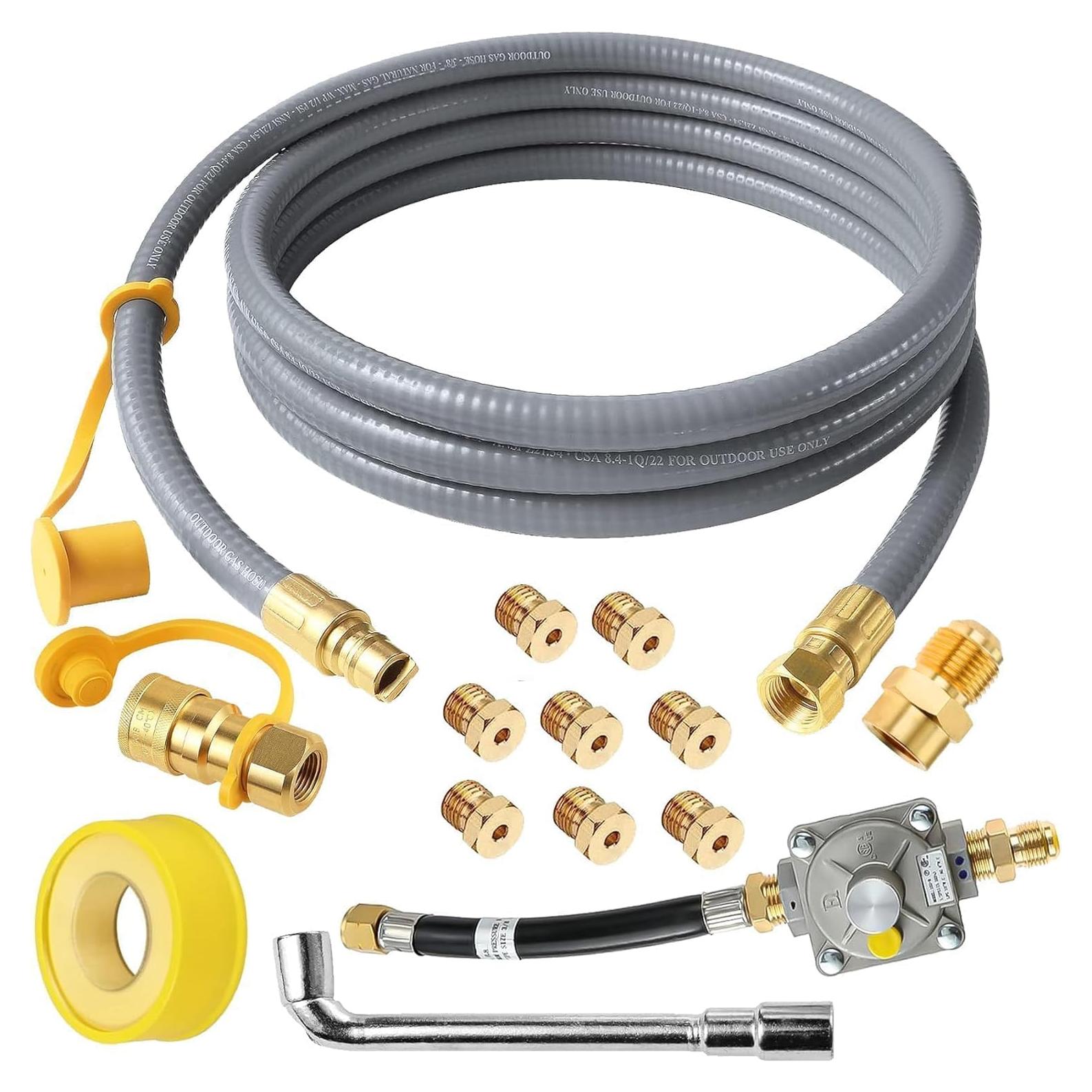 Kit de Conversión Gas Natural MIV 3.05m para Parrillas Weber