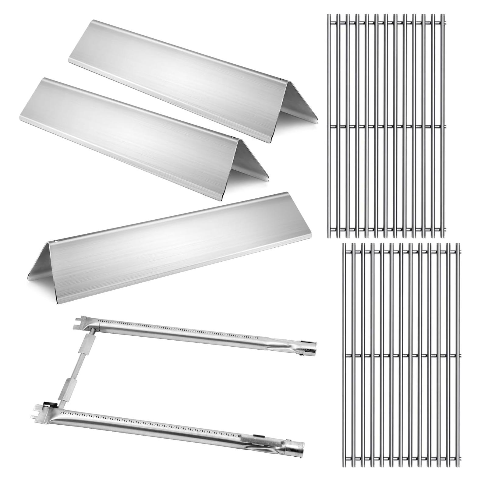 Rejillas de acero inoxidable para parrillas Weber Spirit 200