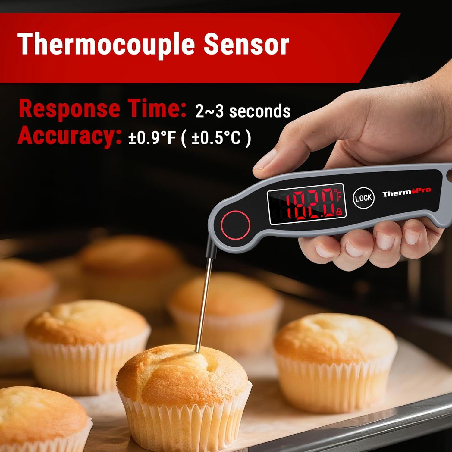 Termómetro Digital de Carne ThermoPro TP19 Impermeable 300°C