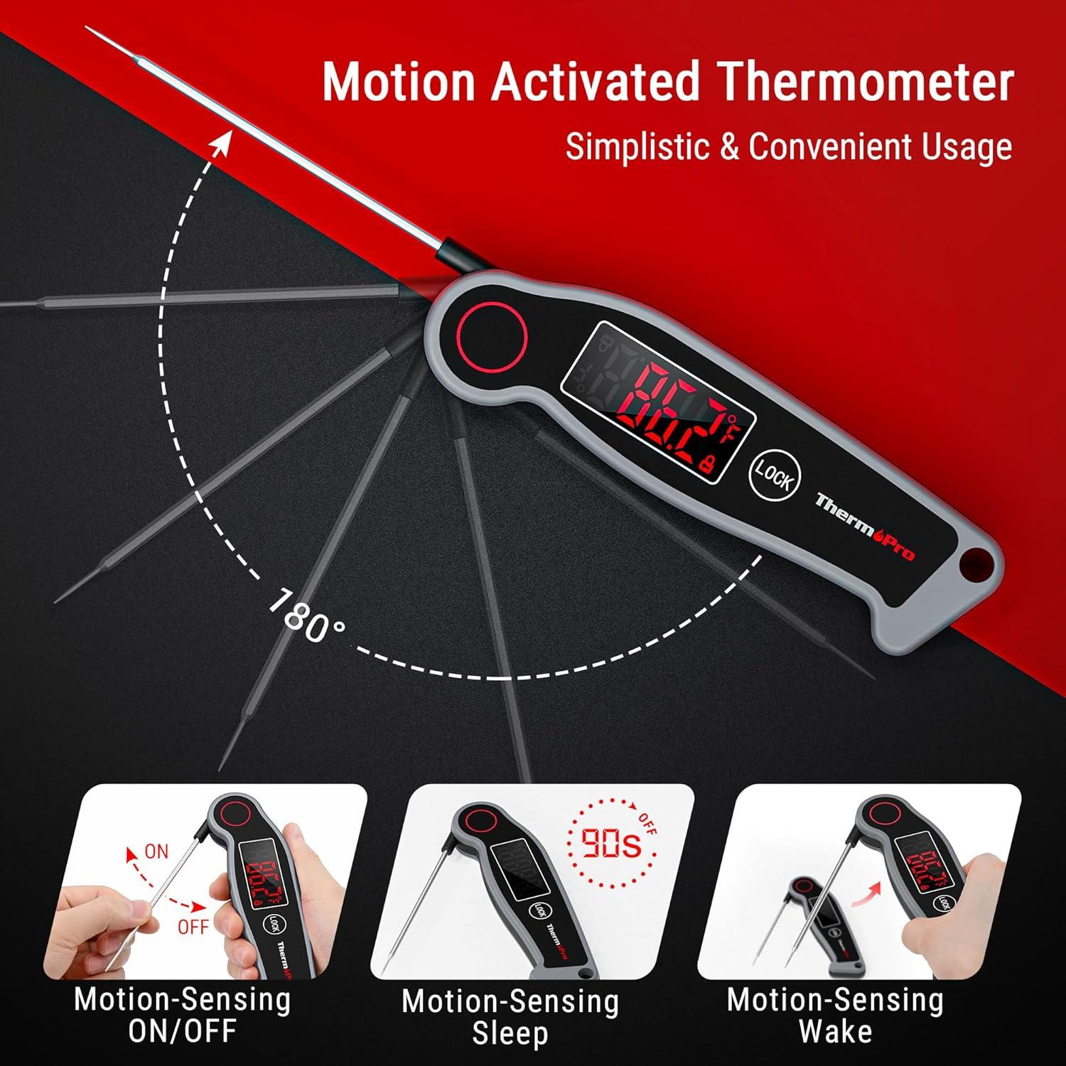 Termómetro Digital de Carne ThermoPro TP19 Impermeable 300°C
