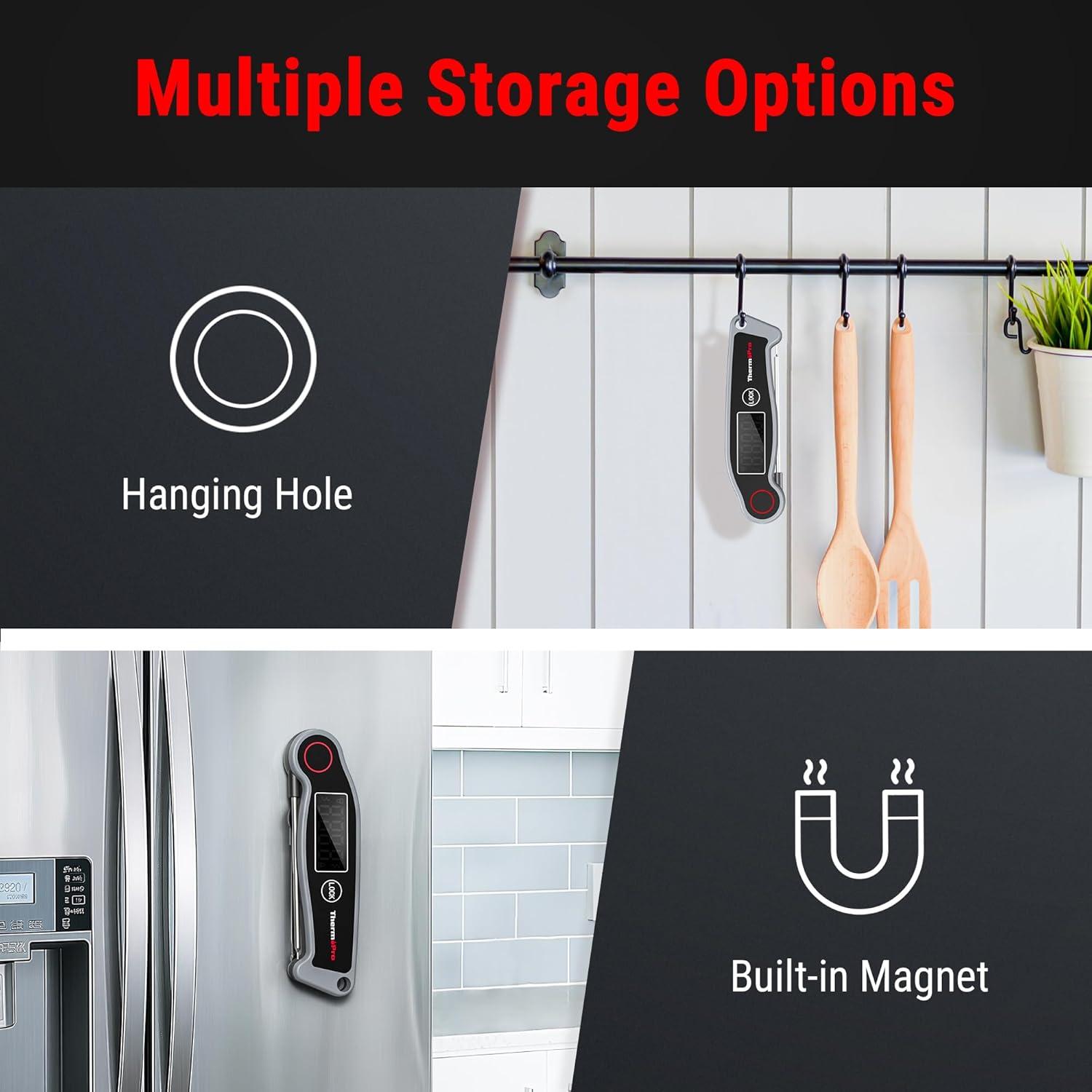 Termómetro Digital de Carne ThermoPro TP19 Impermeable 300°C