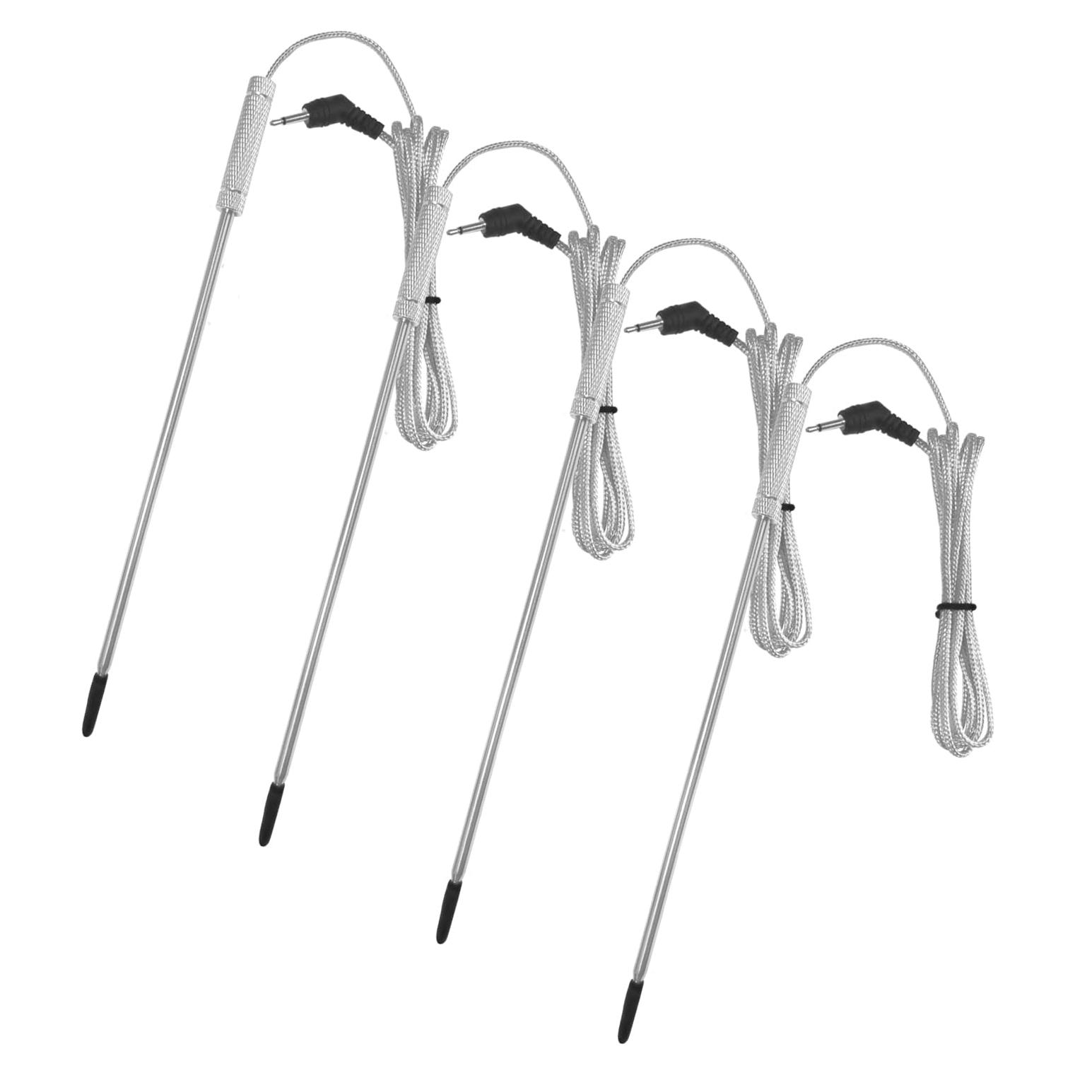 4 Sondas de Reemplazo Thermopro TP20 TP25 TP08S 2.5mm