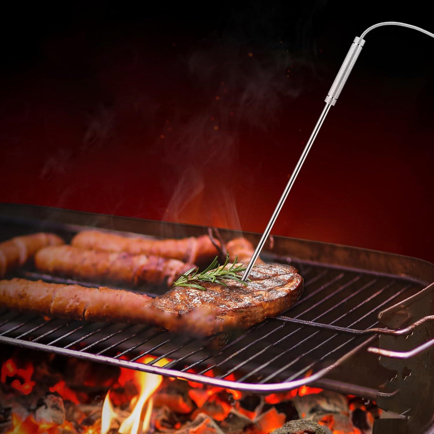 4 Sondas de Reemplazo Thermopro TP20 TP25 TP08S 2.5mm