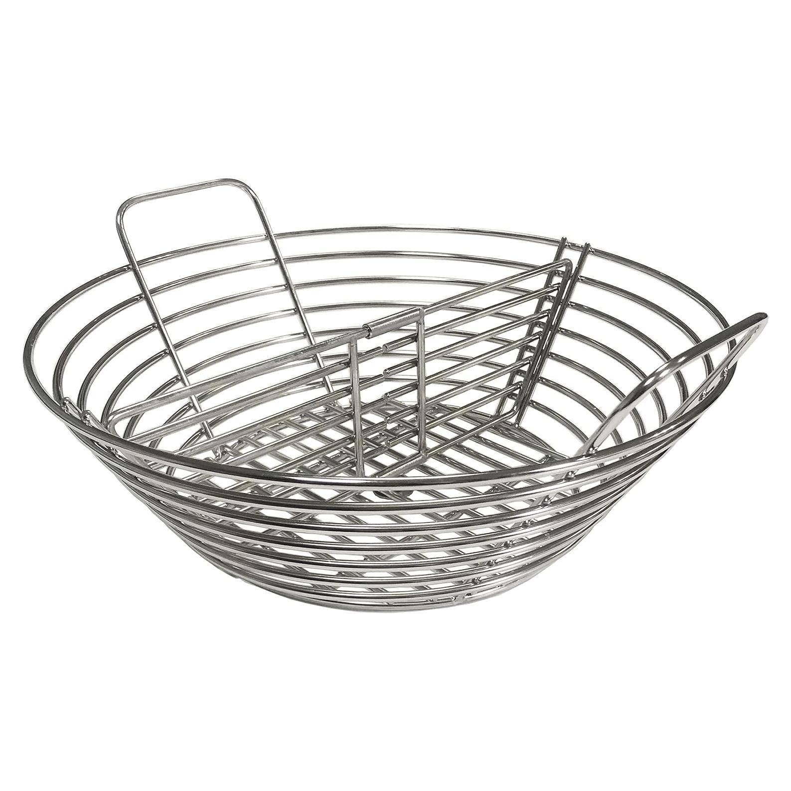 Cesta de Carbón Vegetal Acero Inoxidable GRILLJOB 37.5 cm