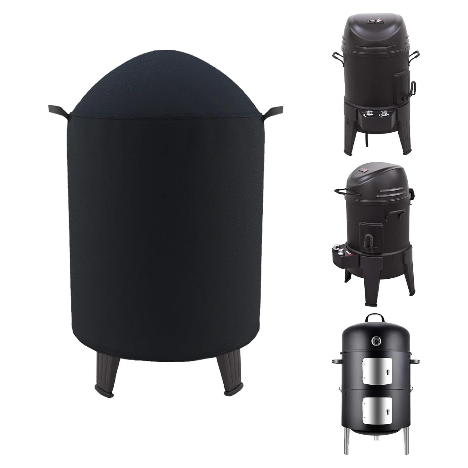 Cubierta Redonda para Ahumador Cover Geny 25" (63.5 cm) D x 35" (88.9 cm) H