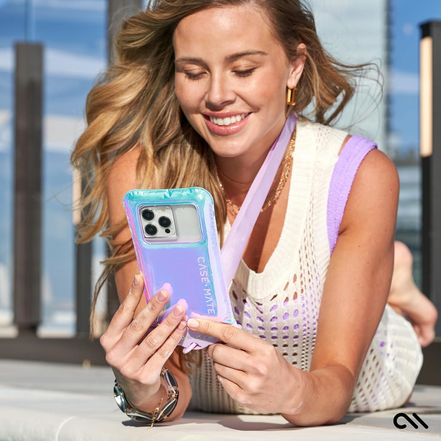 Funda Impermeable Case-Mate IP68 para Teléfono - Iridiscente