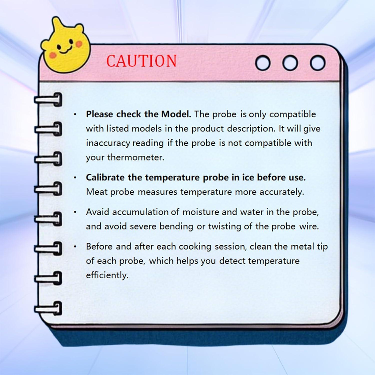 Sonda de Reemplazo para Termómetro de Carne Thermopro 17cm