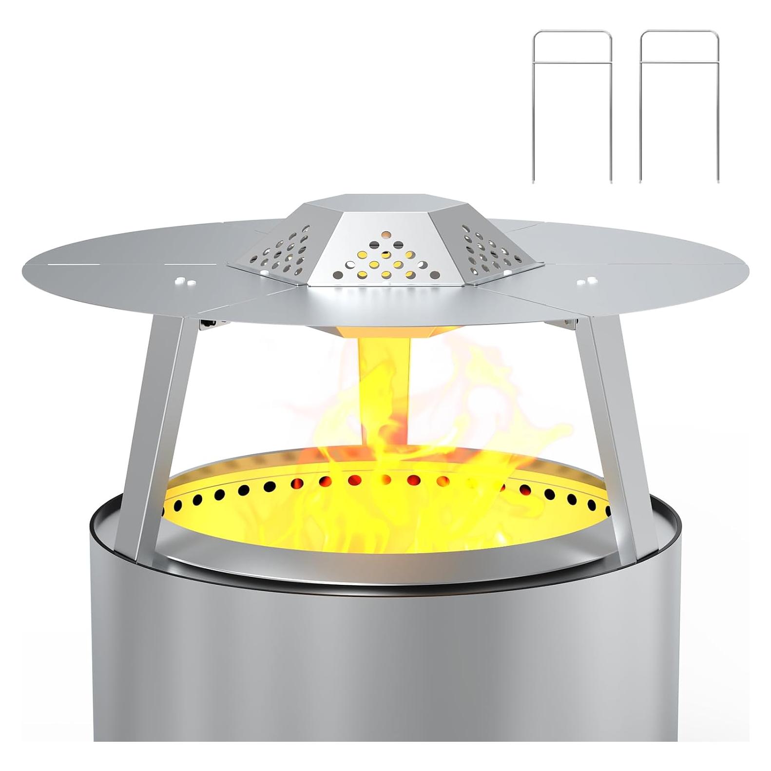 Deflector de Calor Outspark para Solo Stove Bonfire 19.5"