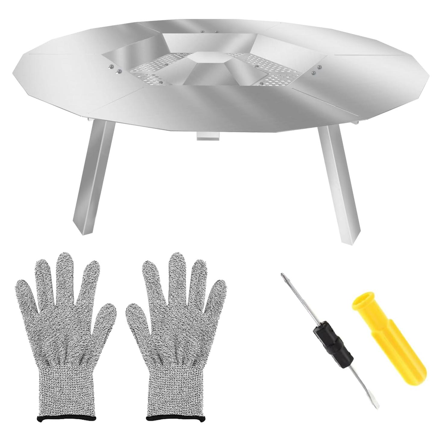 Deflector de Calor CAMUTKRY para Fogata Bonfire 62.5 cm