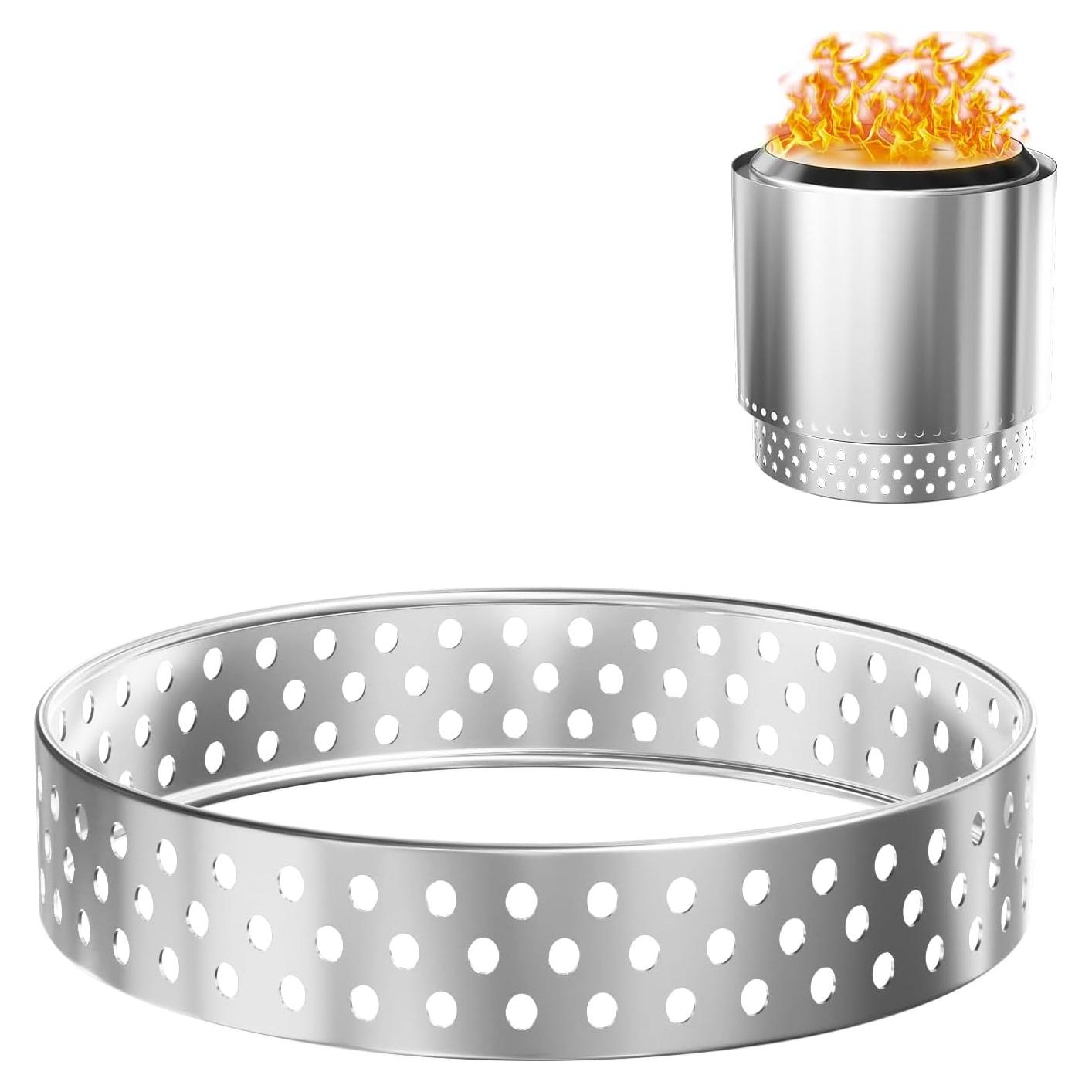 Soporte para Fogata GLOWYE 19.5" (49.53 cm) Acero Inoxidable