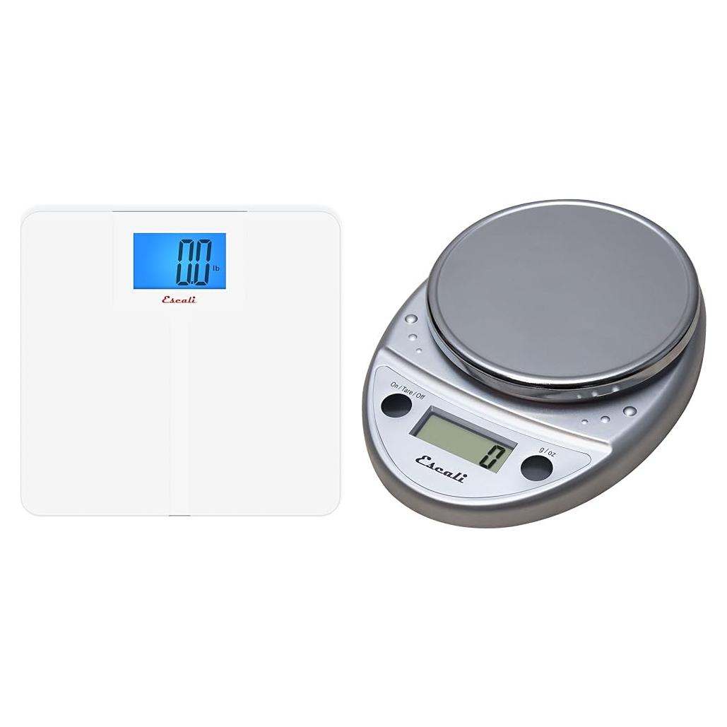 Balanza Digital Escali de Baño y Cocina Antideslizante 255 kg