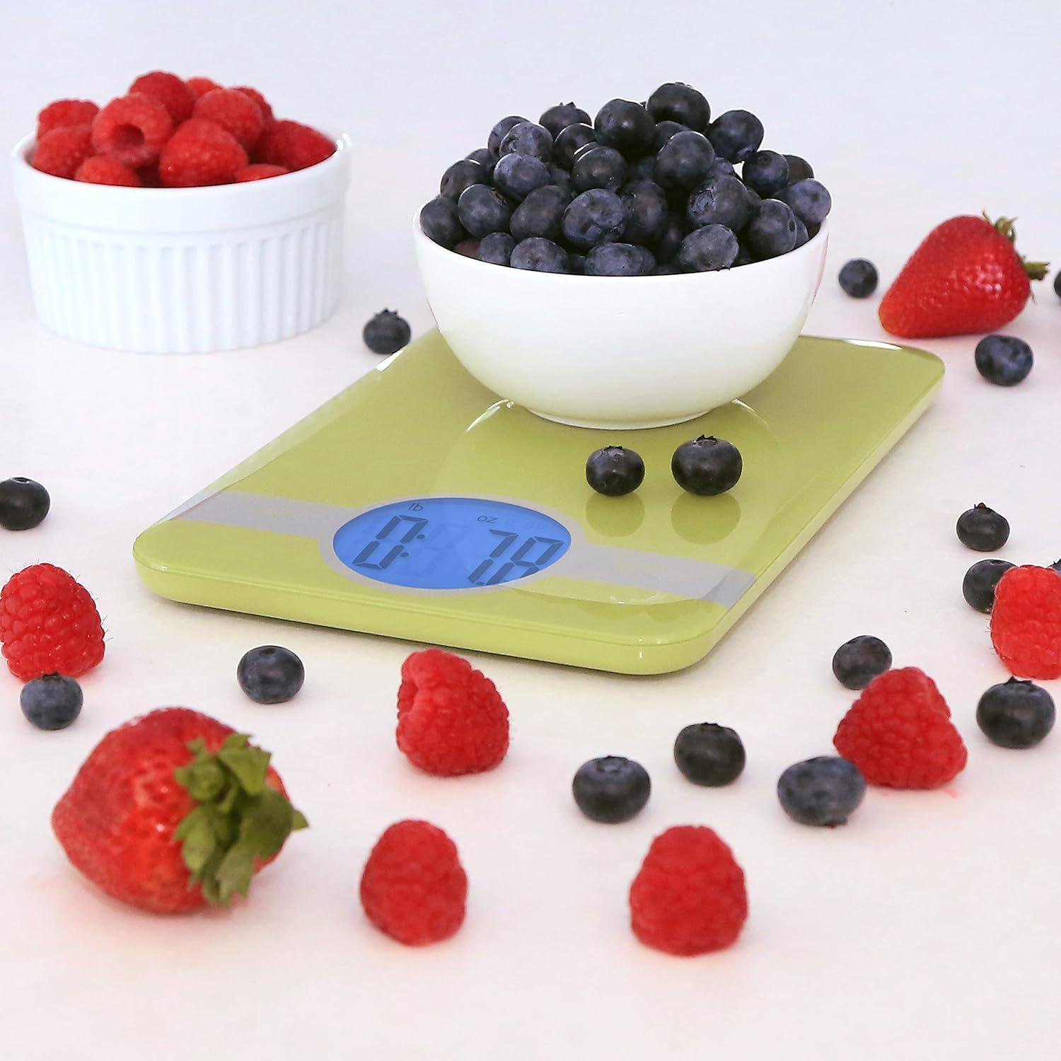 Escala de Mesa Digital Escali C115G Verde 5 kg Retroiluminada