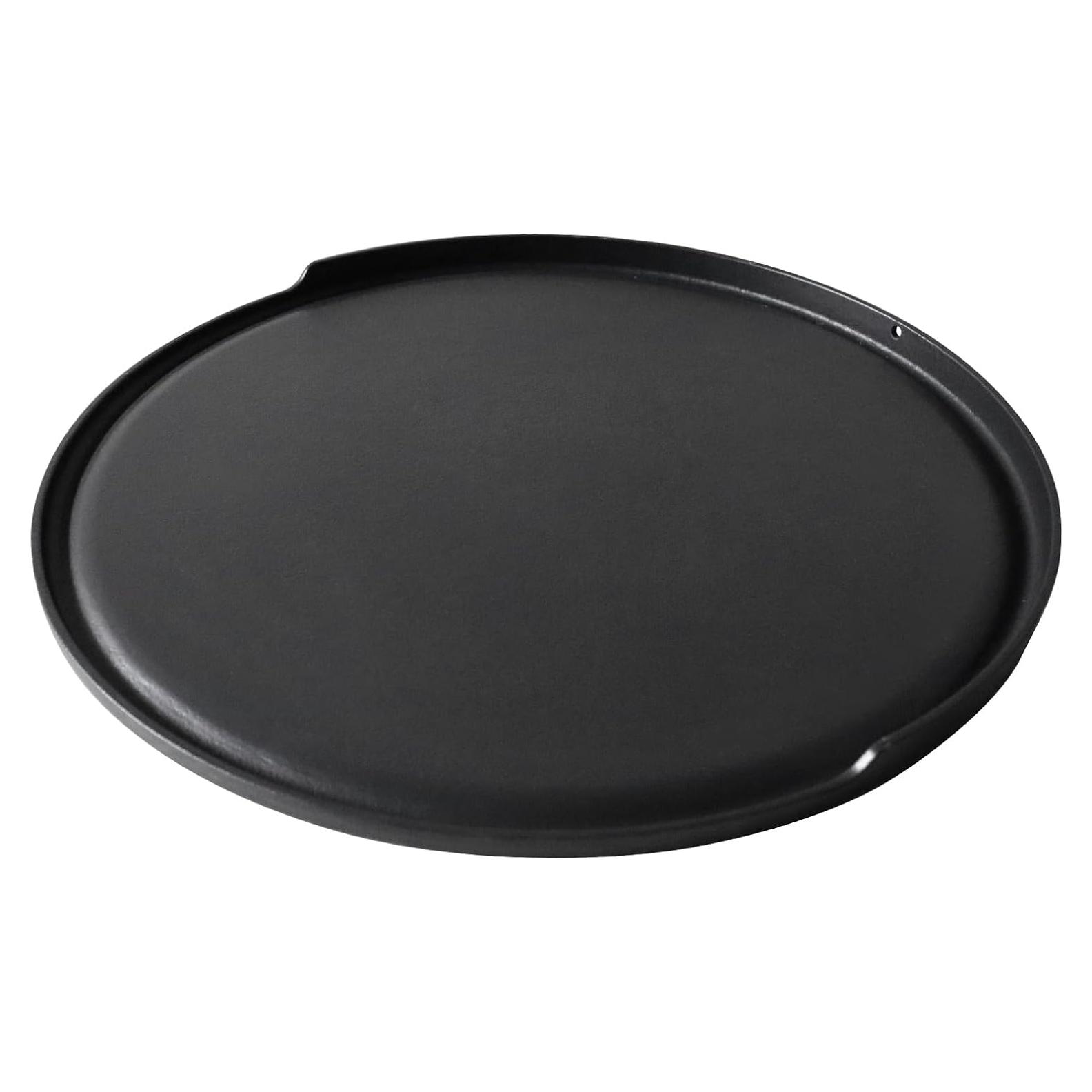 Plancha de hierro fundido 2 en 1 SafBbcue para parrillas 18-22"