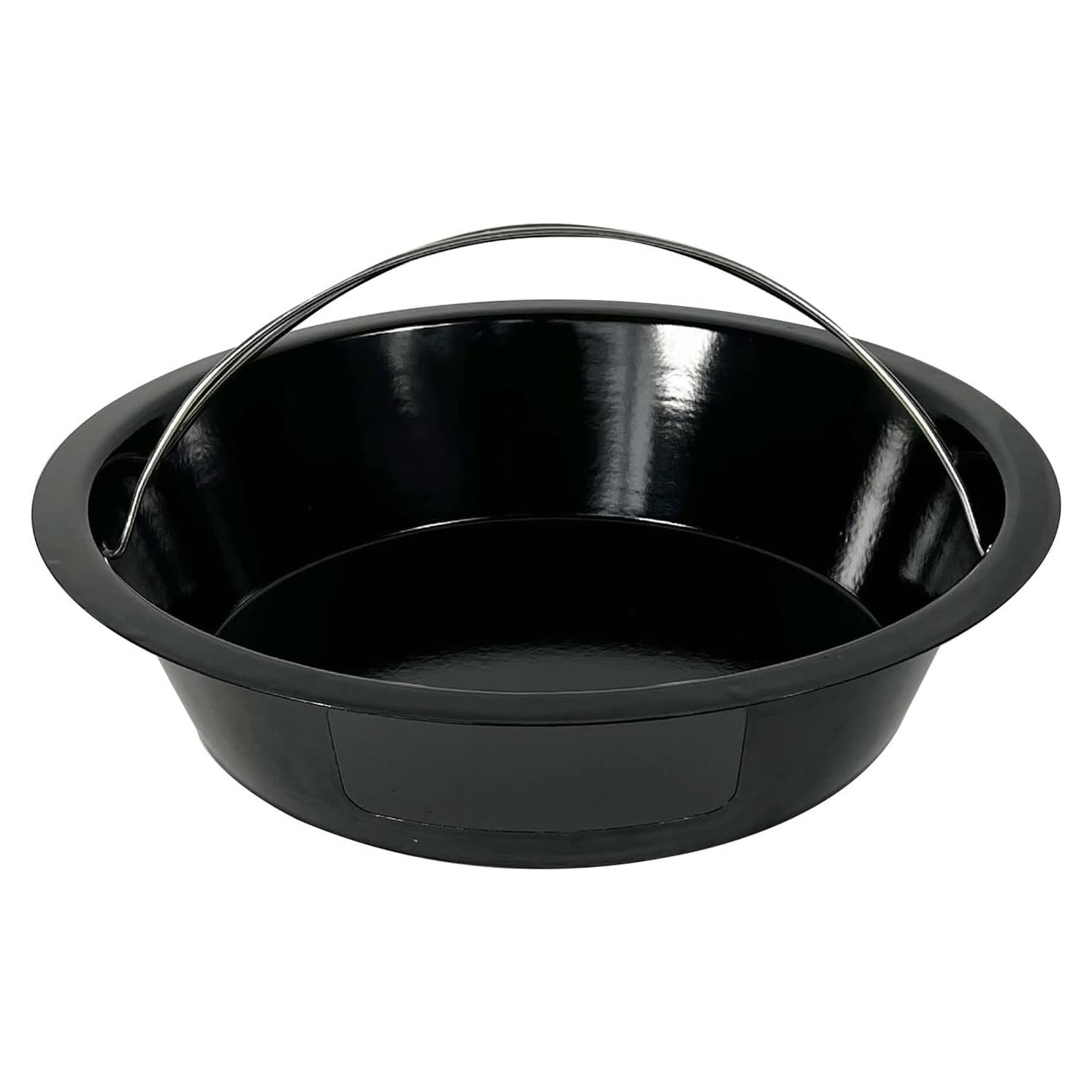 Cubo de Ceniza KAMaster XL con Mango Plegable - Acero al Carbono