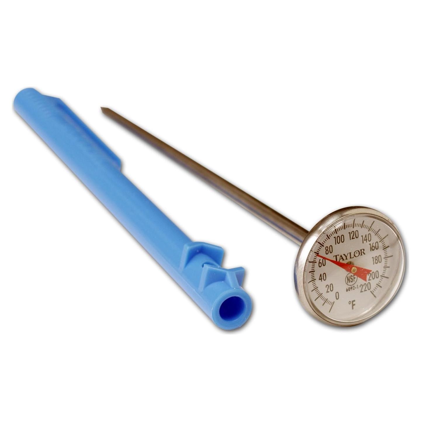 Termómetro Analógico Taylor 6092N Acero Inoxidable 12.7 cm