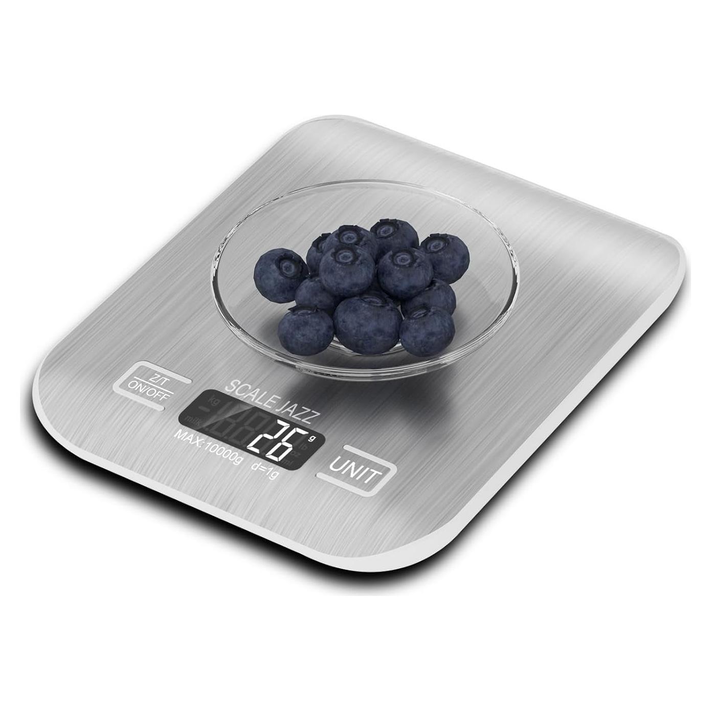 Balanza Digital de Cocina GANLIN GL-2012 10kg Acero Inoxidable