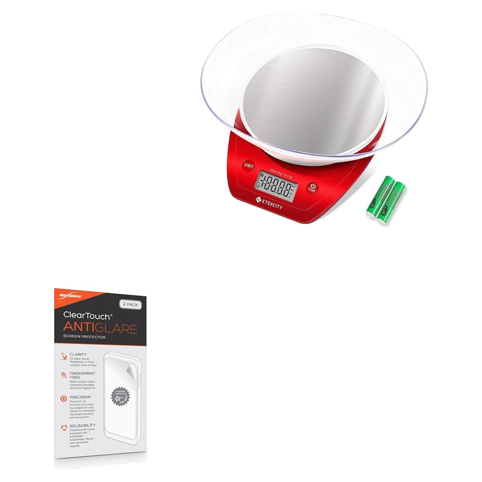 Protector de Pantalla BoxWave Antirreflejo para Balanza Etekcity EK5150 - 2 Pack