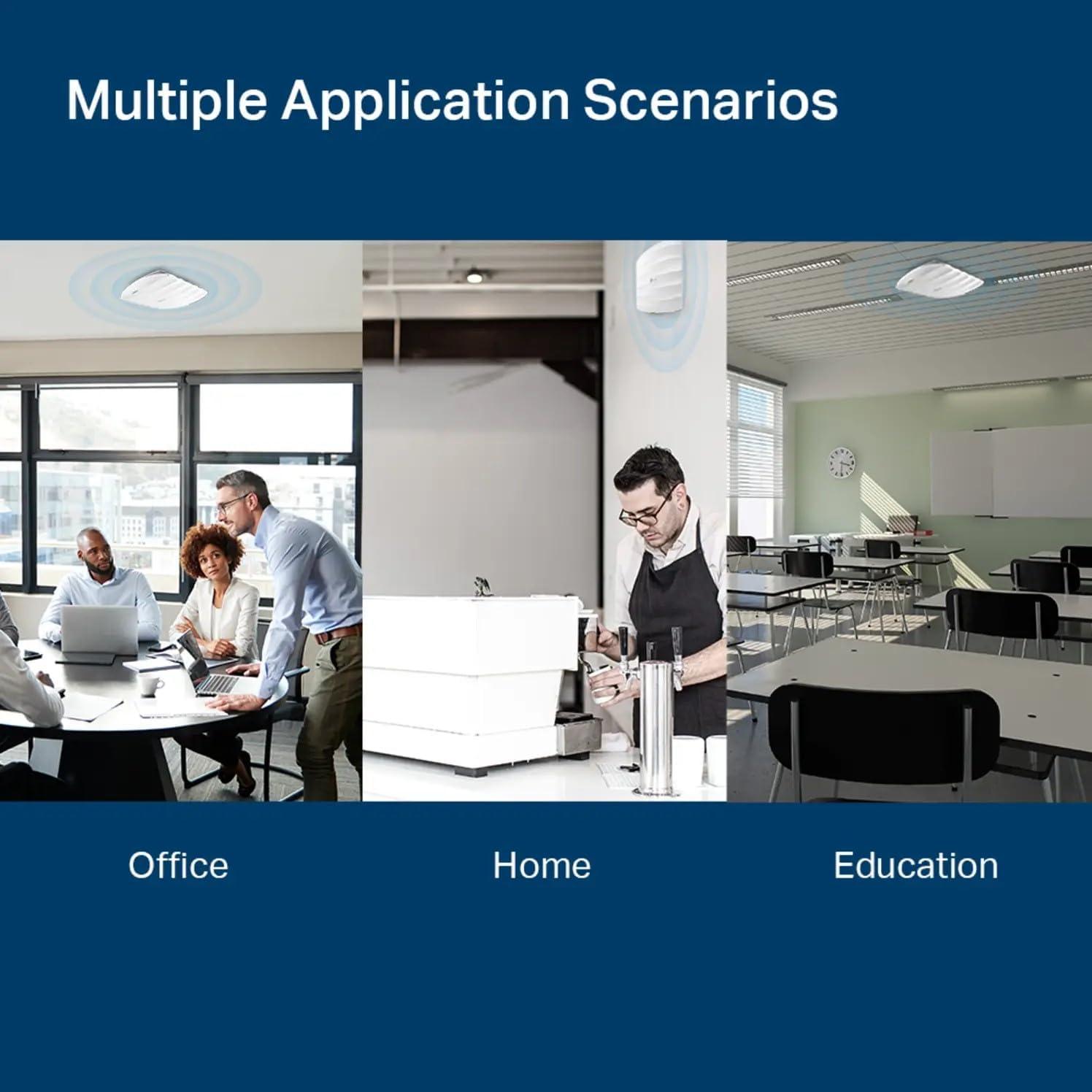 Punto de Acceso Inalámbrico TP-Link EAP225 AC1350 PoE