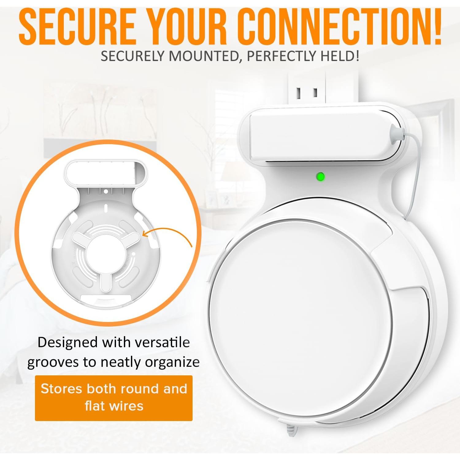 Soporte de Montaje en Pared TP-Link Deco BE23/BE25/BE3600/BE5000 WiFi 7 Blanco 3 Paquetes