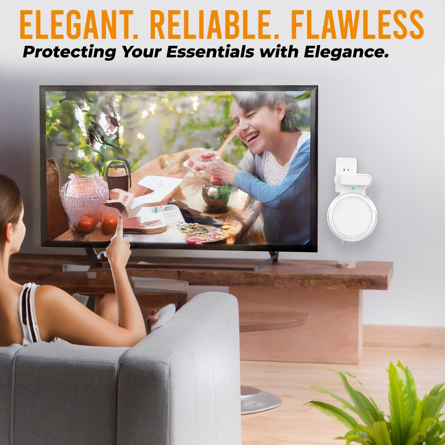 Soporte de Montaje en Pared TP-Link Deco BE23/BE25/BE3600/BE5000 WiFi 7 Blanco 3 Paquetes