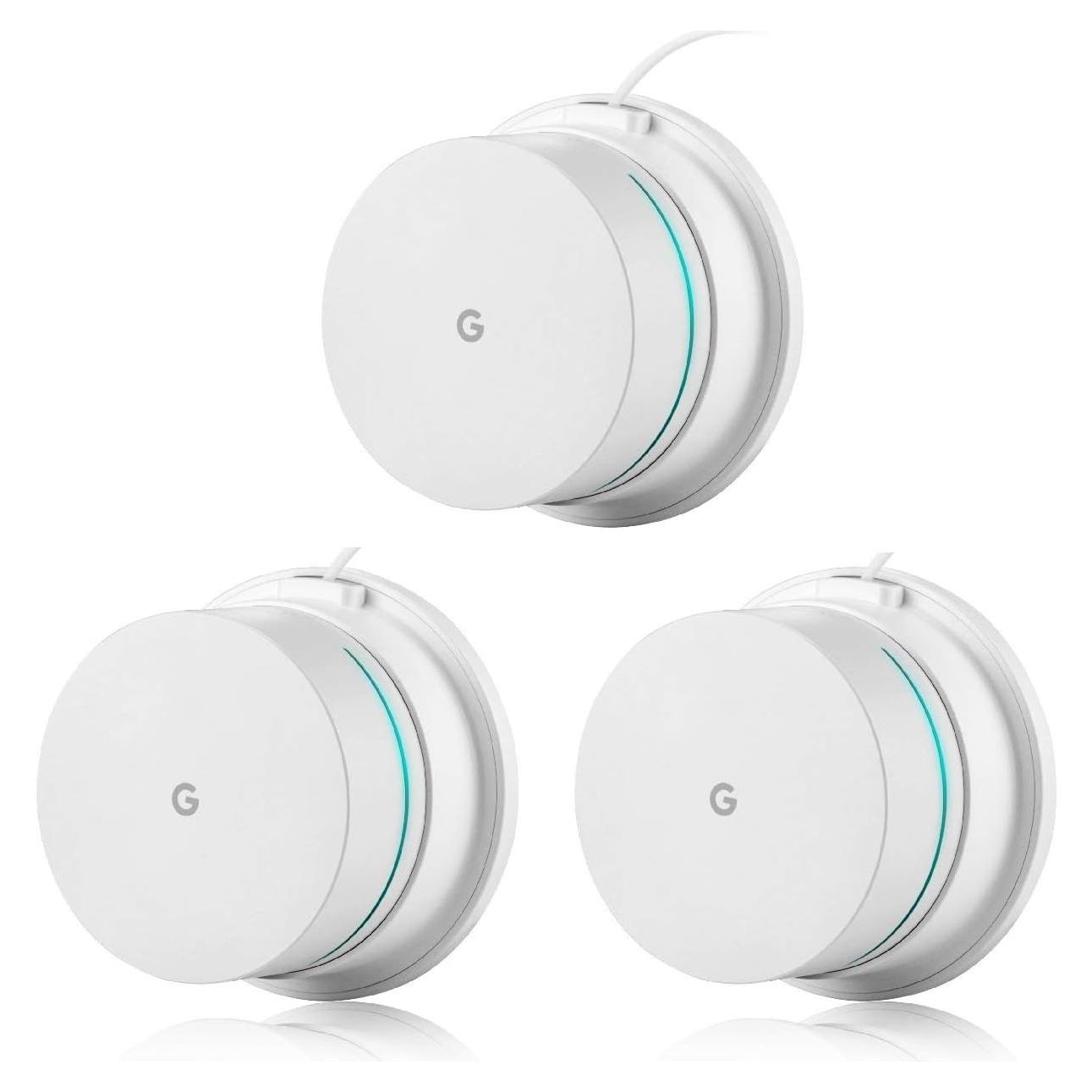 Soporte de Pared para Google WiFi AC1200 OkeMeeo - Paquete de 3