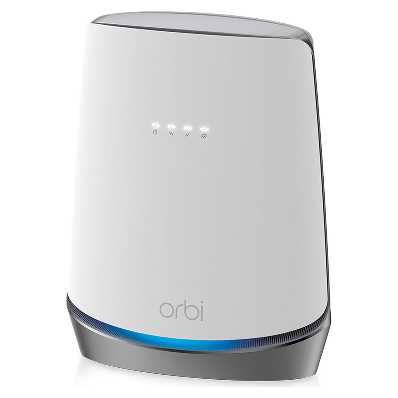 Router Módem NETGEAR Orbi WiFi 6 CBR750 - 4.2Gbps, 232m²