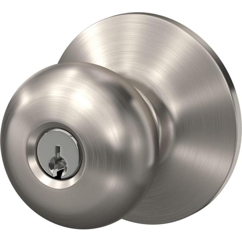 Cerradura de Entrada Schlage F51A PLY 619 Níquel Satinado