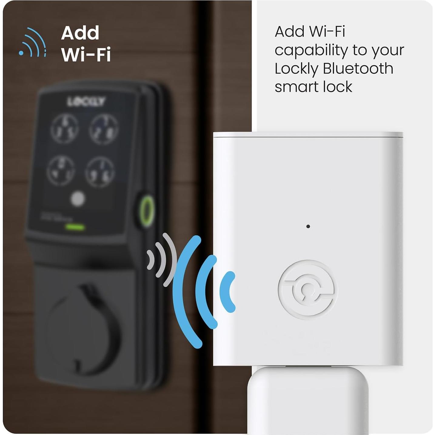 Hub Wi-Fi Lockly PGH200 - Control Remoto Cerradura Inteligente