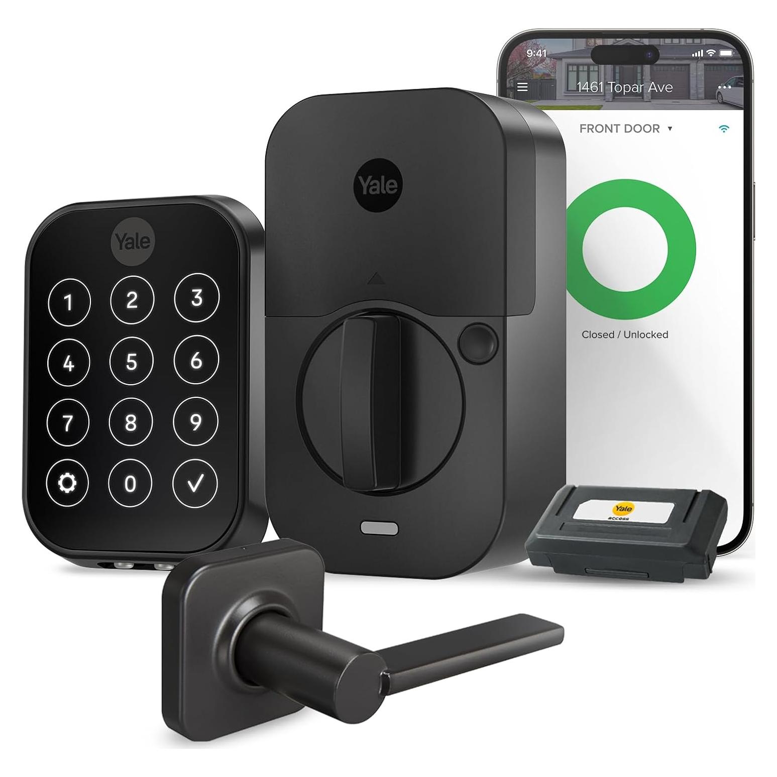 Cerradura Inteligente Yale Assure Lock 2 Wi-Fi Suede Negro