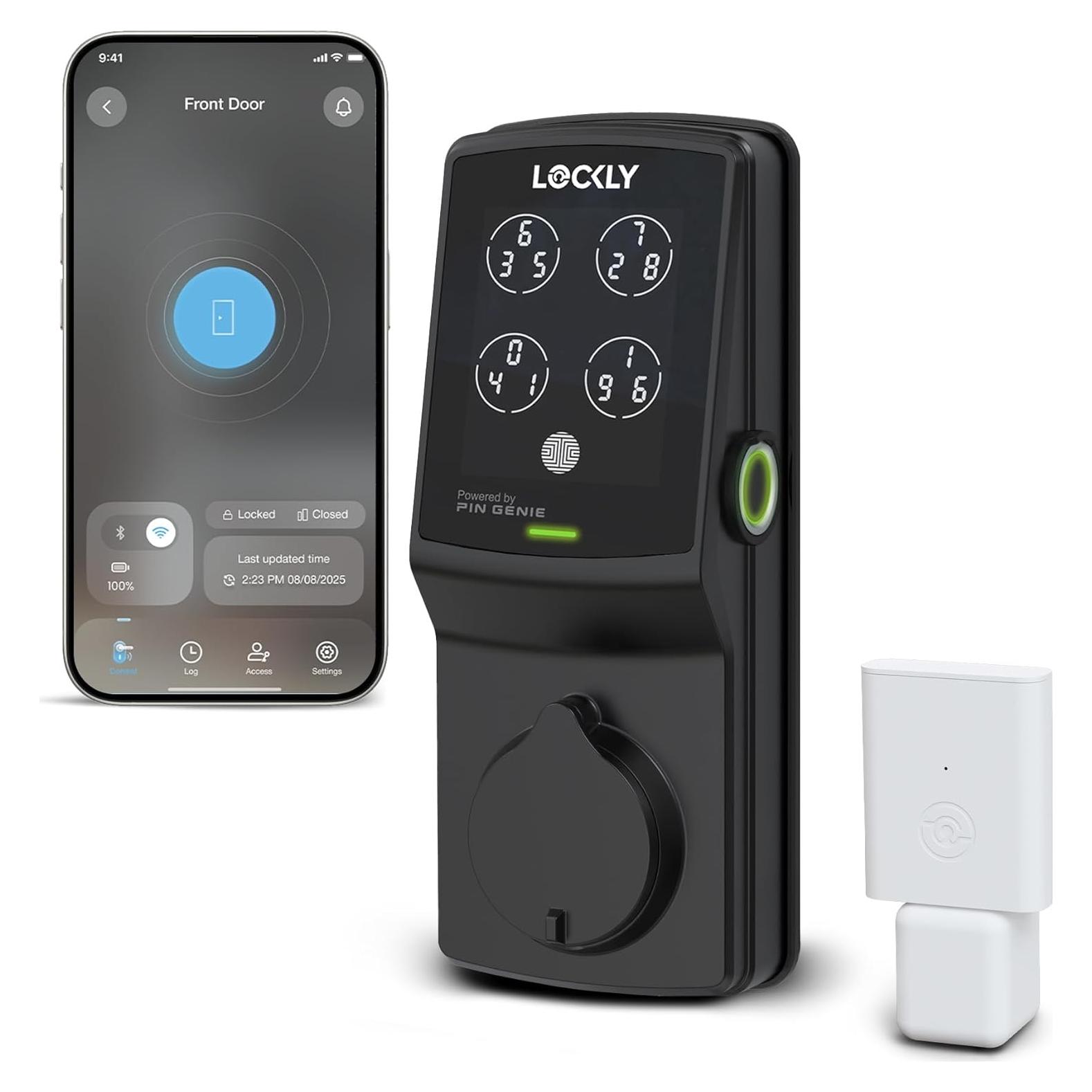 Cerradura Inteligente Lockly Secure Pro - Biométrica y Wi-Fi