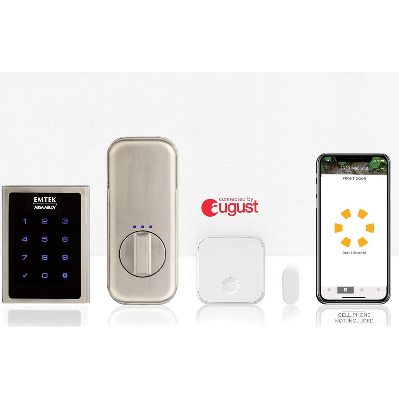 Cerradura Inteligente Emtek EMP1101 Bronce Aceitado Teclado Táctil