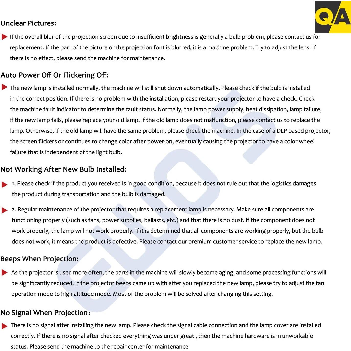 Lámpara Proyector EWO'S ELP-LP97 230W 2300 Lúmenes Compatible Epson
