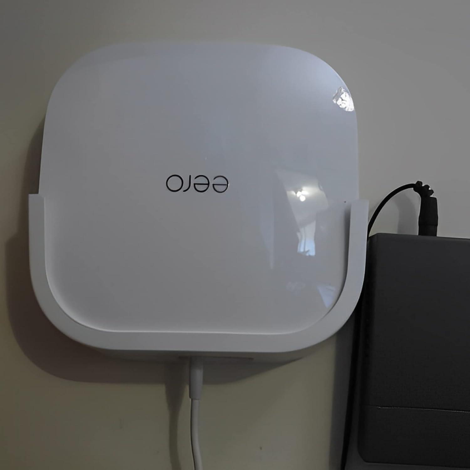 Soporte de Montaje en Pared Huafly para Eero Pro 6 WiFi 2Pcs