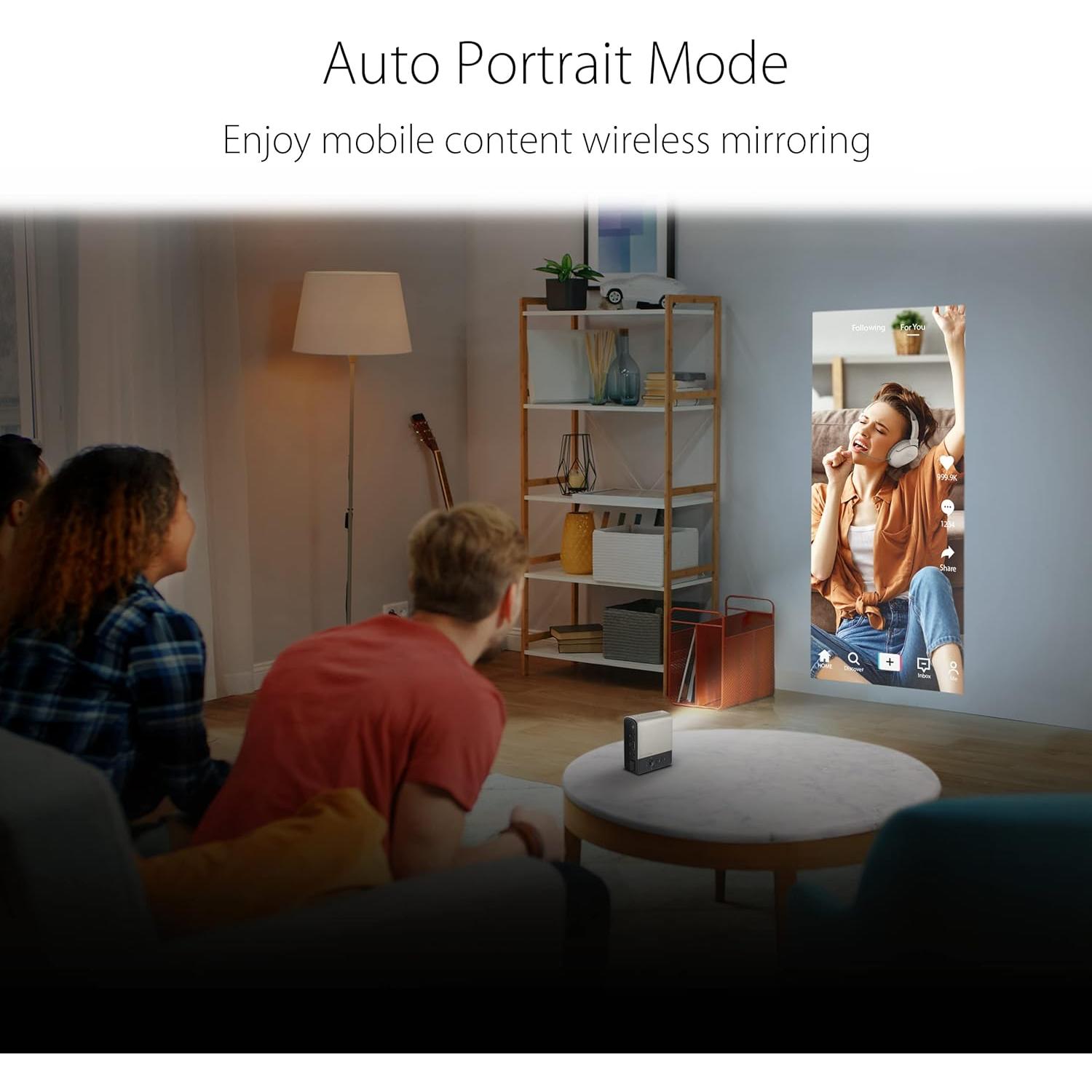 Proyector Mini Inalámbrico ASUS ZenBeam E2 100" FHD 300 Lúmenes