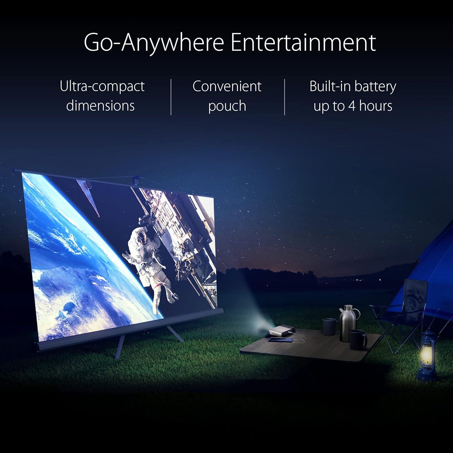 Proyector Mini Inalámbrico ASUS ZenBeam E2 100" FHD 300 Lúmenes