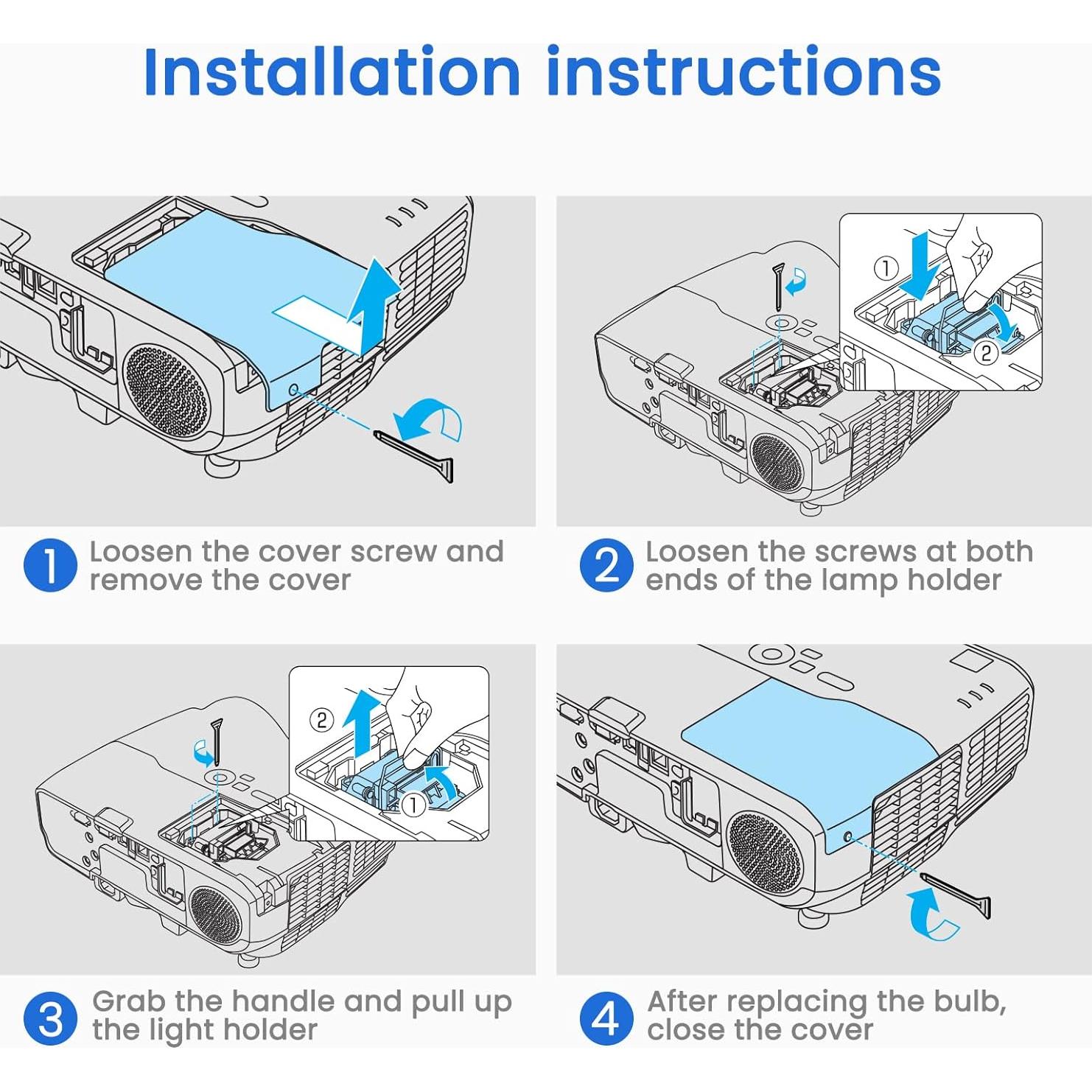 Lámpara de Reemplazo Stanlamp 5J.JEE05.001 para Proyector 240W